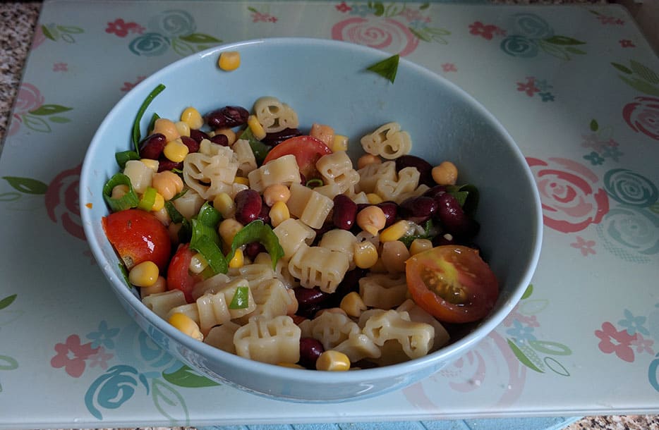 September Snack Attack – Healthy Bean Salad!