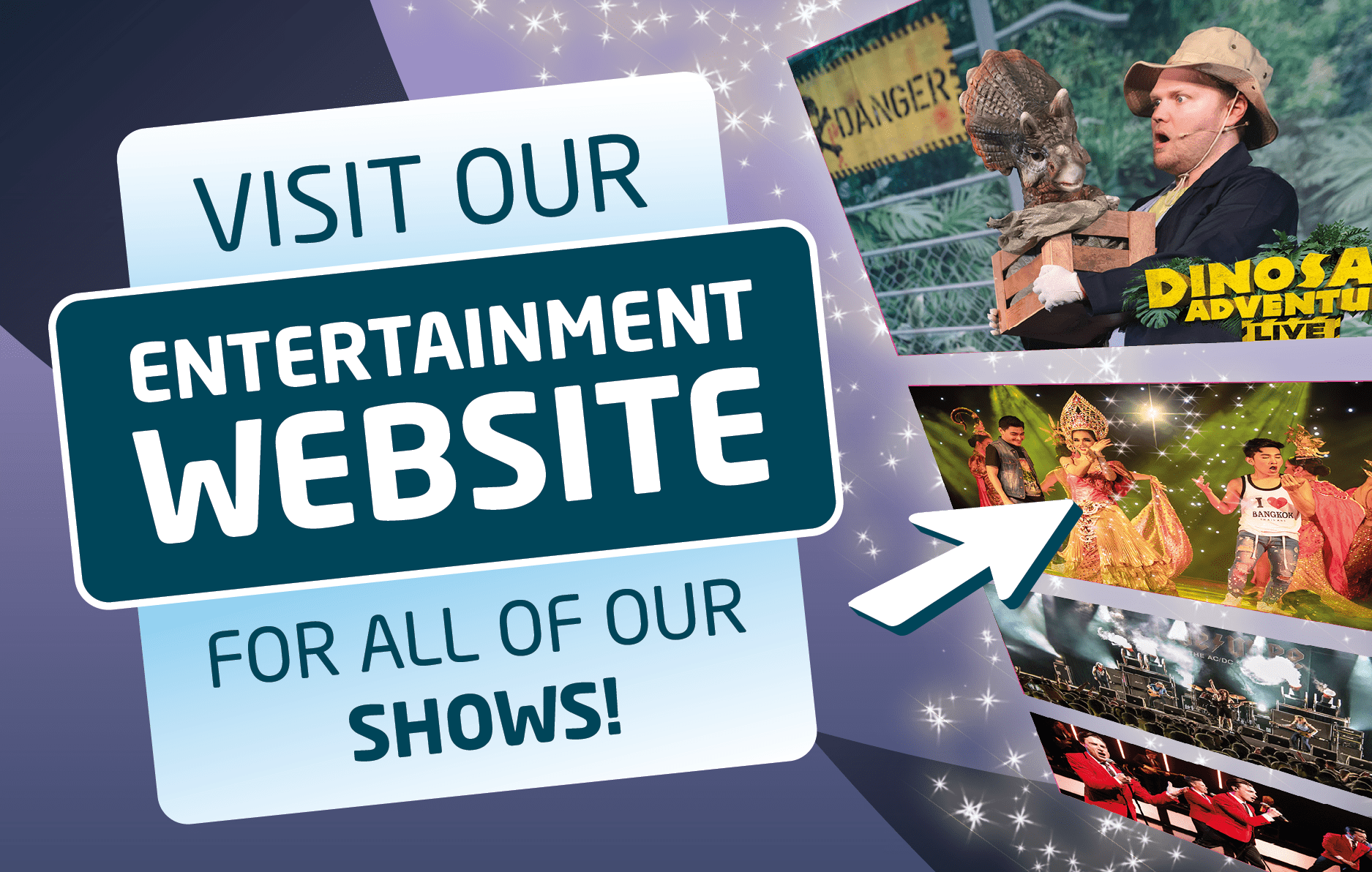 Visit our Entertainment website for all of our shows!