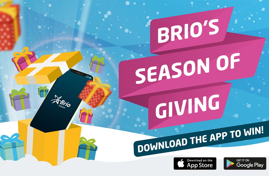 Festive Fitness in Brio’s Season of Giving