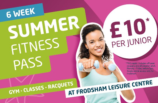 Frodsham Summer Of Fitness Pass for Juniors