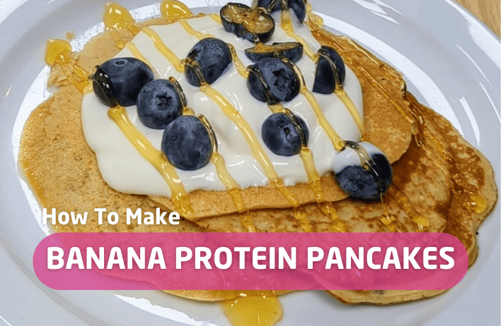 Easy Banana Protein Pancake Recipe (Just 4 Ingredients)